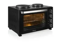 Tristar Convection Oven with 2 Hot Plates | OV-3670 | 35 L | 3200 W | Black