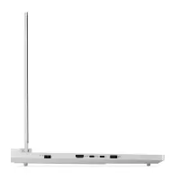 Lenovo Legion Pro 7 16IAX10H Intel | Glacier White | 16 " | OLED | WQXGA | 2560 x 1600 pixels | Glossy | Intel Core Ultra 7 | 255HX | 32 GB | CSODIMM DDR5 | Solid-state drive capacity 1000 GB | NVIDIA GeForce RTX 5070 Ti | GDDR7 | 12 GB | Windows 11 Home | 802.11be | Bluetooth version 5.4 | Keyboard language English | Keyboard backlit | Warranty 24 – pilt 4