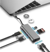 Gigabyte USB-C 7in1 Docking Station | microSD, RJ-45 (Ethernet), USB 3.0 A, USB-C, SD, HDMI, 3.5 mm | Ethernet LAN (RJ-45) ports 1 | HDMI ports quantity 1 | Warranty 24 month(s)