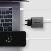 AXAGON Wall charger 67W, 2x port (USB-A + USB-C) PD3.0/PPS/QC4+/SFC 2.0/Apple | ACU-PQ67 – pilt 3