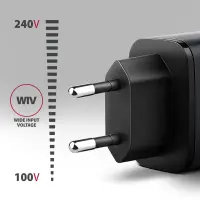 AXAGON Wall charger 67W, 2x port (USB-A + USB-C) PD3.0/PPS/QC4+/SFC 2.0/Apple | ACU-PQ67