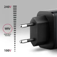 AXAGON Wall charger 67W, USB-A + USB-C, PD3.0/PPS/QC4+/SF | ACU-PQ67D – pilt 6