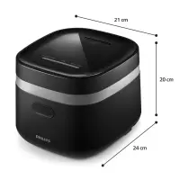 Philips 3000 series HD3090/80 kiirkeedupott Must 436 W – pilt 2