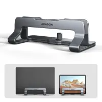Axagon STND-VG Vertikaler Laptop-Ständer, einstellbare Breite, Aluminium Sülearvuti ja tahvelarvuti alus Hall 43,9 cm (17.3") – pilt 12