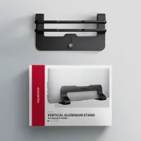 Axagon STND-VB Vertikaler Laptop-Ständer, einstellbare Breite, Aluminium Sülearvuti ja tahvelarvuti alus Must 43,9 cm (17.3") – pilt 16