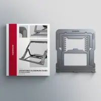 Axagon STND-LAG Laptop-Ständer, höhenverstellbar, faltbar, Aluminium Sülearvuti ja tahvelarvuti alus Hall 43,9 cm (17.3") – pilt 6