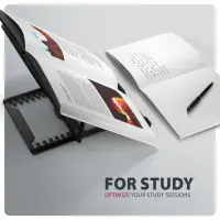Axagon STND-LAB Laptop-Ständer, höhenverstellbar, faltbar, Aluminium Sülearvuti ja tahvelarvuti alus Must 43,9 cm (17.3") – pilt 4