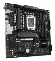 Mainboard|ASROCK|Intel B860 Express|LGA1851|Micro-ATX|Memory DDR5|Memory slots 4|B860MPRO-AWIFI – pilt 6
