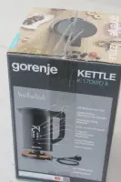 SALE OUT.  | SALE OUT. Gorenje Kettle | K17DWDII | Electric | 2200 W | 1.7 L | Stainless Steel | 360° rotational base | Black | DEMO, SCRATCHED – pilt 2