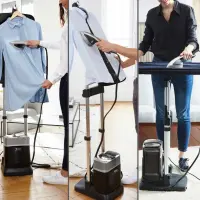 TEFAL All-in-One Garment Steamer | QT2028 | Stand Steamer | 2170 W | 100 g/min | 1.1 L | Premium Silver – pilt 5