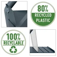 Leitz Ergo hubane reguleeritav sülearvutialus, 80% taaskasutatud plastik – pilt 4