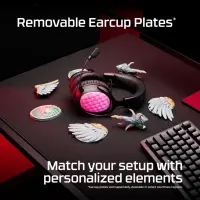 HyperX Cloud III S Wireless – mänguri peakomplekt (must-punane)