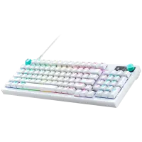 LOGITECH G316 X 98 Wired Gaming Keyboard - WHITE - US INT'L - USB - EMEA28i - 935 - TACTILE