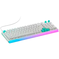 LOGITECH G512 X 98 Wired Gaming Keyboard - WHITE - US INT'L - USB - EMEA28i - 935 - TACTILE – pilt 2