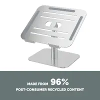 Fellowes Alumia (New) Desk Laptop Stand Silver Sülearvuti alus Hõbe 38,1 cm (15") – pilt 7