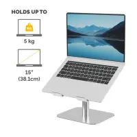 Fellowes Alumia (New) Desk Laptop Stand Silver Sülearvuti alus Hõbe 38,1 cm (15") – pilt 8