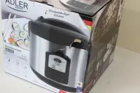 SALE OUT. Adler | AD 6406 | 1000 W | Stainless steel/Black | DAMAGED PACKAGING, SCRATCHES ON TOP – pilt 6