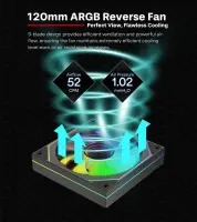 CASE FAN 120MM XPF120UR.ARGB/12V XF078 XILENCE – pilt 7