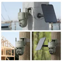 Reolink | TrackMix Series G770 Camouflage with Solar Panel 2 4G LTE Dual-Lens Battery Security Camera | PTZ | 4 MP | 2.8mm/F1.6 | IP65 | H.264/H.265 | Micro SD, Max. 256 GB