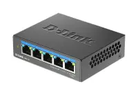 D-Link | DMS-105/E | 5-Port 2.5G Multi-Gigabit Desktop Switch | Desktop | Unmanaged – pilt 3