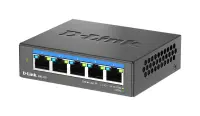 D-Link | DMS-105/E | 5-Port 2.5G Multi-Gigabit Desktop Switch | Desktop | Unmanaged – pilt 7