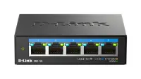 D-Link | DMS-105/E | 5-Port 2.5G Multi-Gigabit Desktop Switch | Desktop | Unmanaged – pilt 8