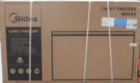 SALE OUT. Midea Freezer | MDRC564FEE01 | Energy efficiency class E | Chest | Free standing | Height 82.5 cm | Total net capacity 418 L | White | DAMAGED PACKAGING, TEMPERATURE SCREEN AND PLASTIC COVER. DENTED FRONT, LEFT AND RIGHT SIDES – pilt 9