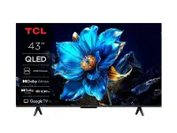 TCL T69C 43T69C teler 109,2 cm (43") 4K Ultra HD Nutiteleri funktsioon WiFi Must 350 cd/m²