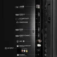 Hisense 55A6Q teler 139,7 cm (55") 4K Ultra HD Nutiteleri funktsioon WiFi Must 300 cd/m²