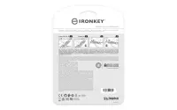 Kingston Technology IronKey Keypad 200 USB-välkmälu 256 GB USB tüüp A 3.2 Gen 1 (3.1 Gen 1) Sinine