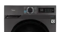 Midea | Washing Machine | MF110W60/T-HR | Energy efficiency class D | Front loading | Washing capacity 6 kg | 1000 RPM | Depth 40 cm | Width 59.5 cm | Display | LED | Silver