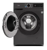 Midea | Washing Machine | MF110W60/T-HR | Energy efficiency class D | Front loading | Washing capacity 6 kg | 1000 RPM | Depth 40 cm | Width 59.5 cm | Display | LED | Silver