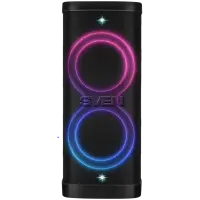 Speaker Party Box SVEN PS-1250, black (300W, TWS, IPx4, Bluetooth, FM, USB, microSD, LED-display, 13500mAh)
