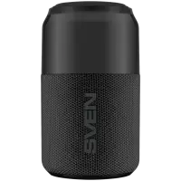 portable speaker SVEN PS-130, red, power output 10W (RMS), TWS, Bluetooth, USB, lithium battery