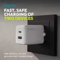 Digitus | USB GaN Charger 45W, 1x USB-C, 1x USB-A | DA-10302 – pilt 4