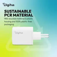 Digitus | USB GaN Charger 45W, 1x USB-C, 1x USB-A | DA-10302 – pilt 6