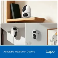 TP-LINK | Tapo C245D | Dual Lens Pan/Tilt Security Camera | Dome | 3 MP | 3.1mm/F1.6 | MicroSD Card up to 512 GB – pilt 6