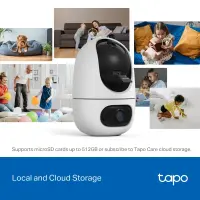 TP-LINK | Tapo C245D | Dual Lens Pan/Tilt Security Camera | Dome | 3 MP | 3.1mm/F1.6 | MicroSD Card up to 512 GB – pilt 9