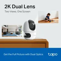 TP-LINK | Tapo C245D | Dual Lens Pan/Tilt Security Camera | Dome | 3 MP | 3.1mm/F1.6 | MicroSD Card up to 512 GB – pilt 13