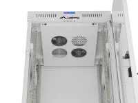 Lanberg Rack cabinet free-standing 32U/600x600 (flat pack) with glass door LCD V2 | FF01-6632-12SL | 19" cm | IP20 | Gray – pilt 8