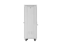 Lanberg Rack cabinet free-standing 32U/600x600 (flat pack) with glass door LCD V2 | FF01-6632-12SL | 19" cm | IP20 | Gray – pilt 9