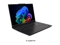 Lenovo ThinkPad T16 G5 AMD | Black | 16 " | IPS | WUXGA | 1920 x 1200 pixels | Anti-glare | AMD Ryzen 5 PRO | 215 | 16 GB | SODIMM DDR5 | Solid-state drive capacity 512 GB | AMD Radeon 740M Graphics | Windows 11 Pro | 802.11be | Bluetooth version 5.4 | Keyboard language English | Keyboard backlit | Warranty 36 month(s) | Battery warranty 12 month(s) – pilt 12