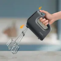 Philips Hand mixer | HR3739/00 5000 Series | Hand Mixer | 400 W | Number of speeds 5 | Turbo mode | Black – pilt 2