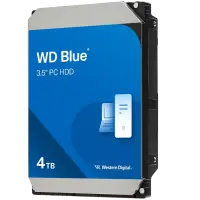HDD Desktop WD Blue (3.5'', 4TB, 128MB, 5400 RPM, SATA 6 Gb/s)