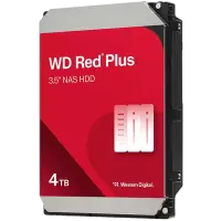 HDD NAS WD Red Plus (3.5'', 4TB, 512MB, 5400 RPM, SATA 6 Gb/s)