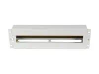 Lanberg 19" 3U Voltage Distrubution Panel with Din Rail TS-35 | Grey – pilt 2