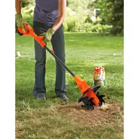 BLACK & DECKER BETL1820L-QW Tiller, Loaded, 18 V, 2 Ah – pilt 3