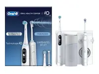 Oral-B Electric Toothbrush | iO6 & OxyJet | Rechargeable | For adults | Number of brush heads included 2 | Number of teeth brushing modes 5 | White