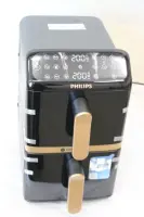 SALE OUT. Philips NA462/70 Dual Basket Airfryer 4000 Series, 10 L, Black/Copper | SALE OUT. Philips Dual Basket Airfryer | NA462/70 4000 Series | Power 2750 W | Capacity 10 L | Rapid Air technology | Black | DAMAGED PACKAGING, DAMAGED PLASTIC AT BACK – pilt 8