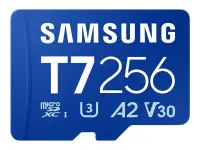 Samsung MicroSD card | T7 | 256 GB | microSDXC | Flash memory class U3, V30, A2 – pilt 4